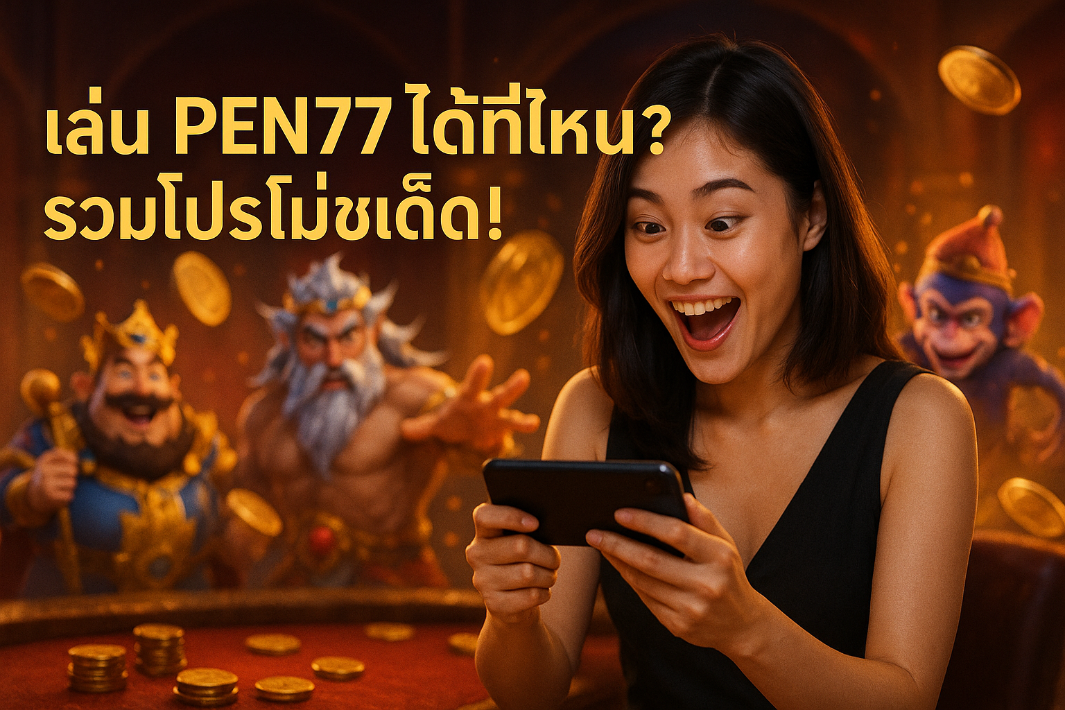 เล่น PEN77 ได้ที่ไหน? รวมโปรโมชั่นเด็ด!