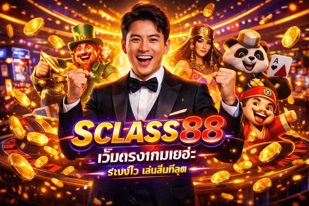 SCLASS88 เว็บตรงเกมเยอะ ระบบไว เล่นลื่นที่สุด
