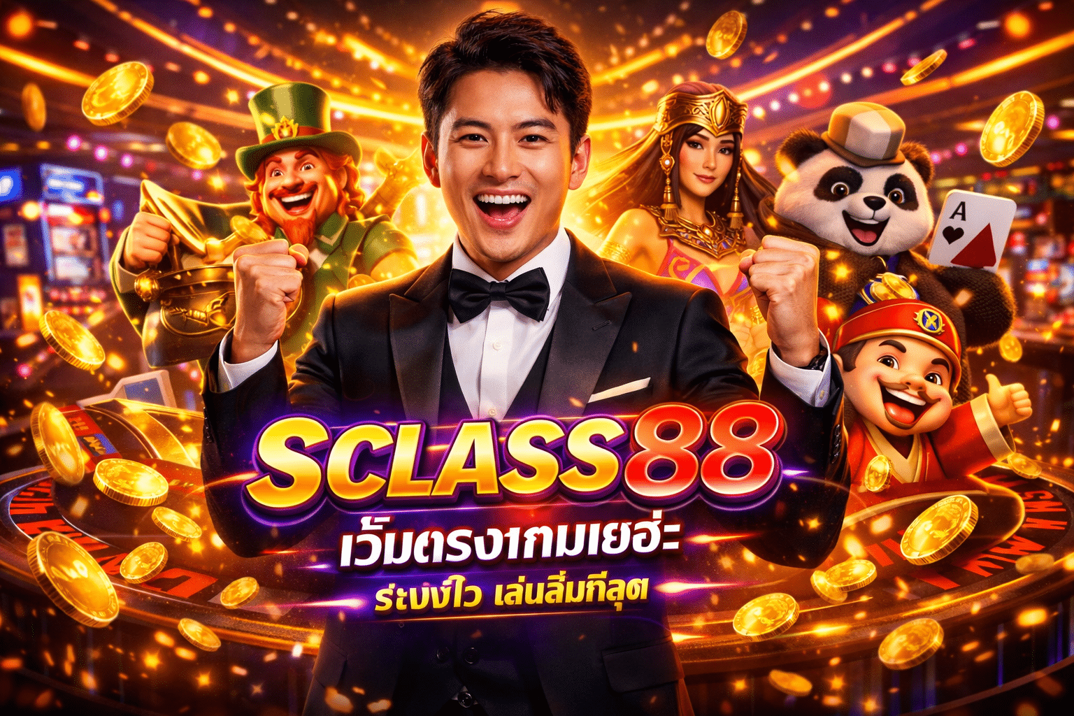 SCLASS88 เว็บตรงเกมเยอะ ระบบไว เล่นลื่นที่สุด